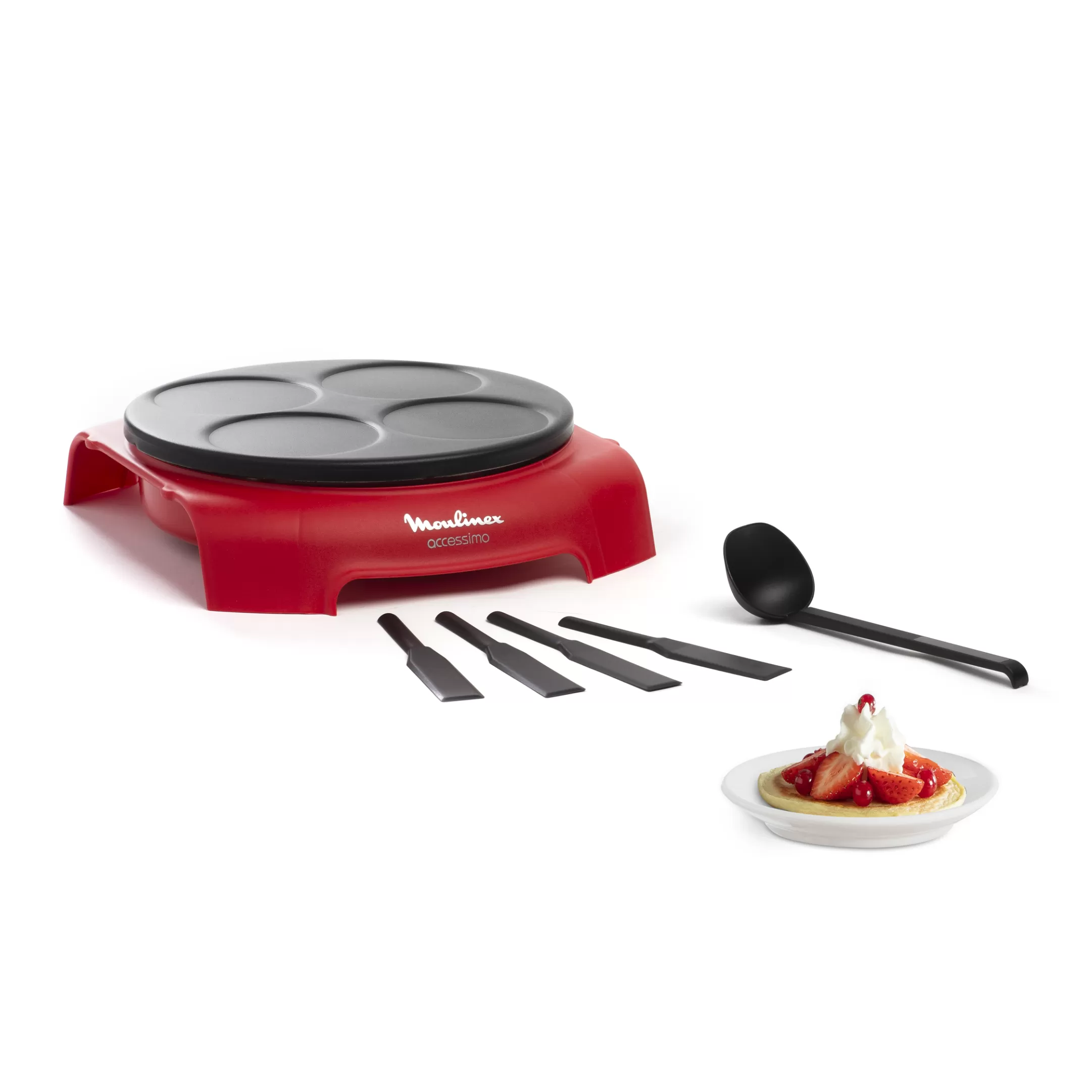 Moulinex Accessimo PY312511 Pannenkoekenmaker - Voor 4 Pannenkoeken + 5 Accessoires Best Sale