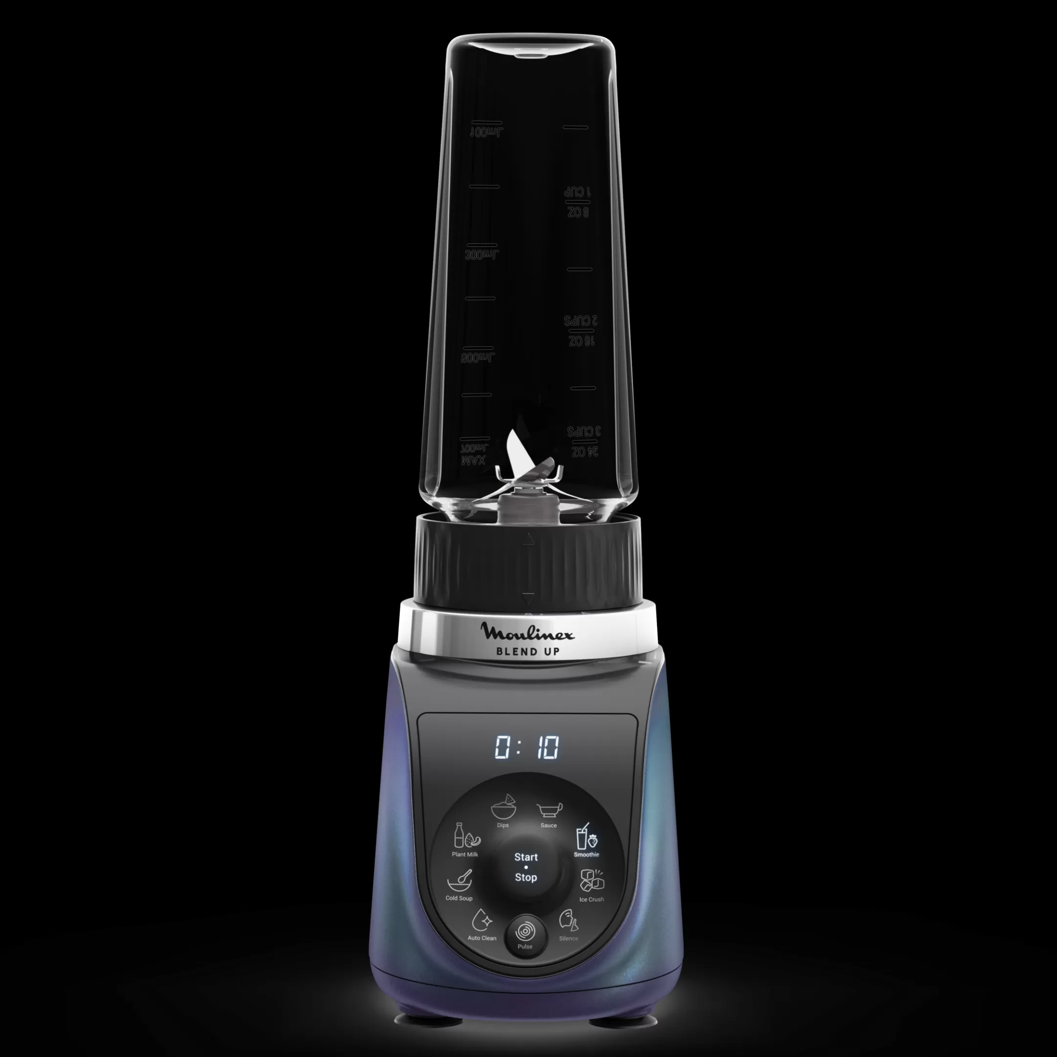 Moulinex Blend Up LM19H4F0 Mini-blender - 1000 W - 8 Programma's - 700mL Outlet