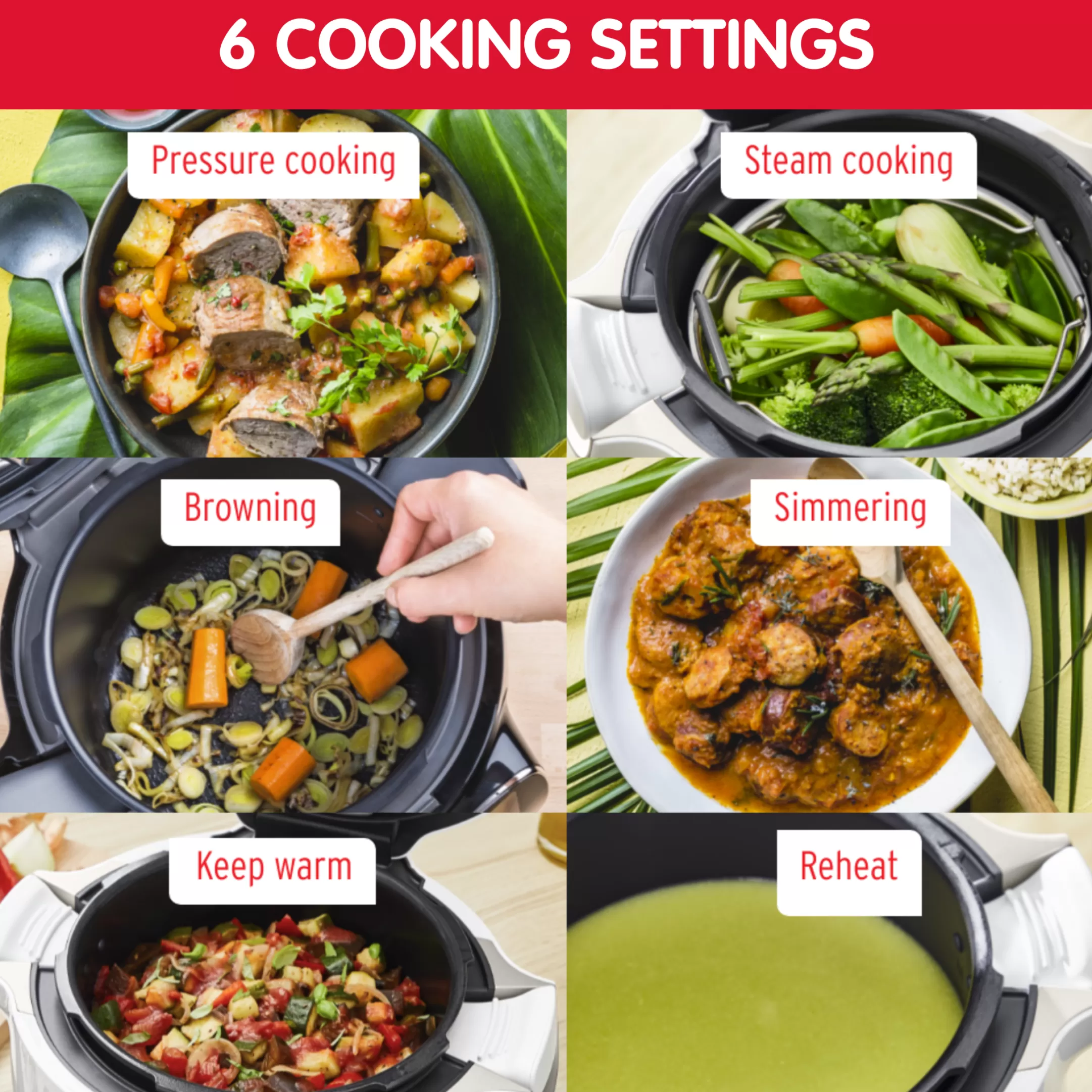 Moulinex Cookeo+ Connect CE86F510 Intelligente Hogedruk Multicooker - 6 Programma's - Oneindig Aantal Recepten - Geconnecteerd Clearance