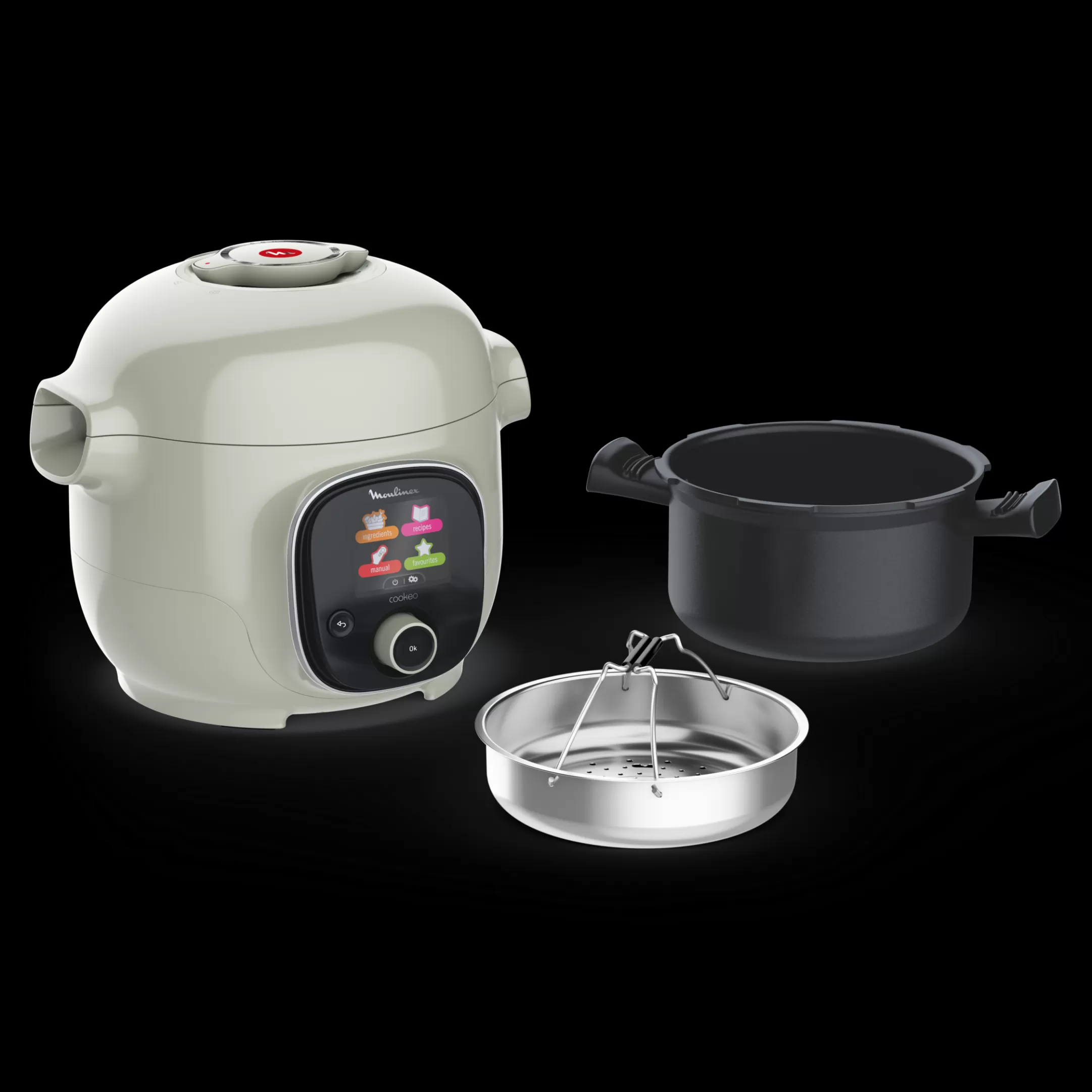 Moulinex Cookeo Mini Eco-design CE88E310 Intelligente Hogedruk Multicooker - 6 Programma's - 150 Recepten Best Sale