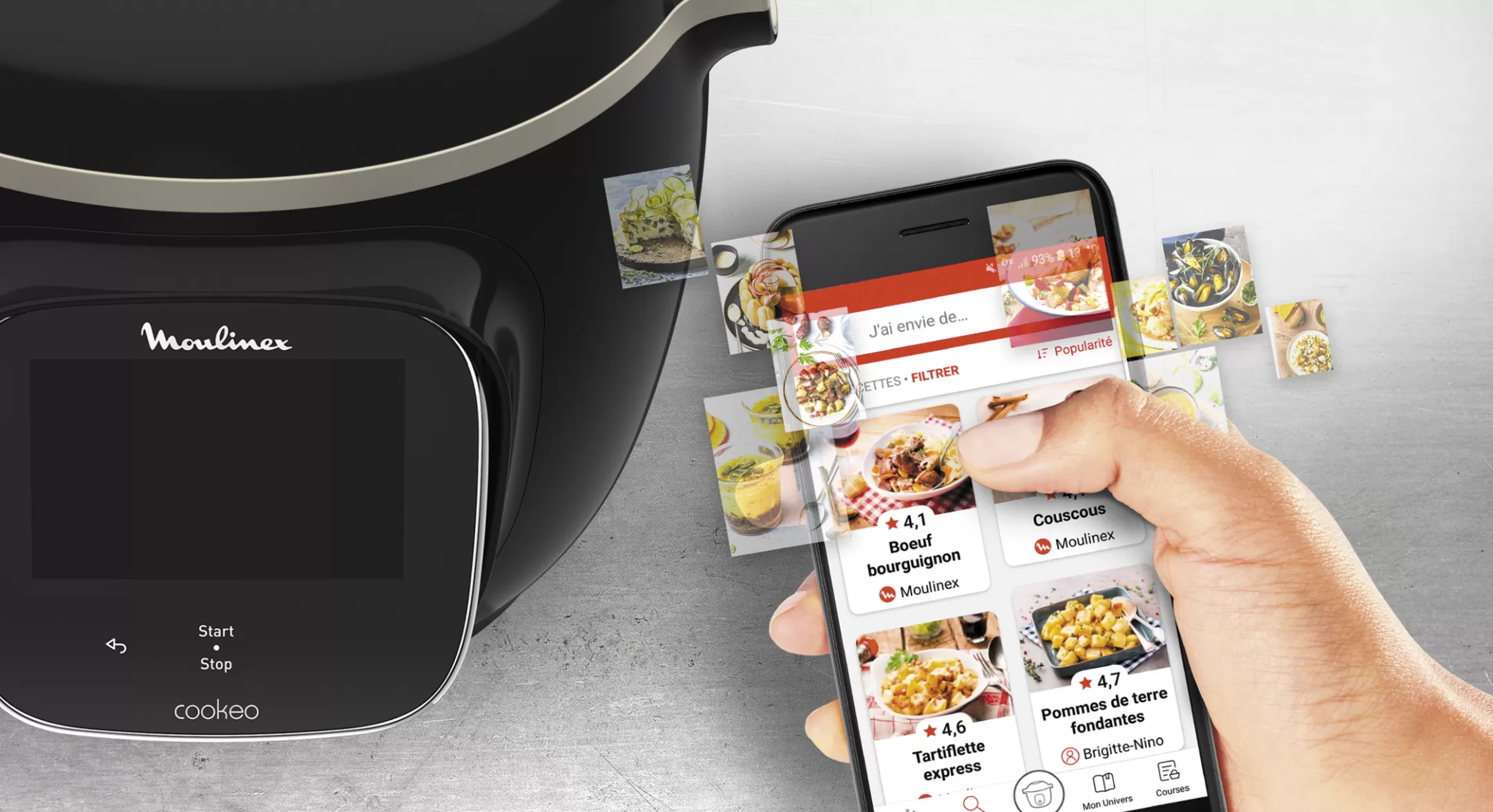 Moulinex Cookeo Touch Wifi CE902800 Intelligente Hogedruk Multicooker - 13 Programma's - Oneindig Aantal Recepten - Geconnecteerd Sale