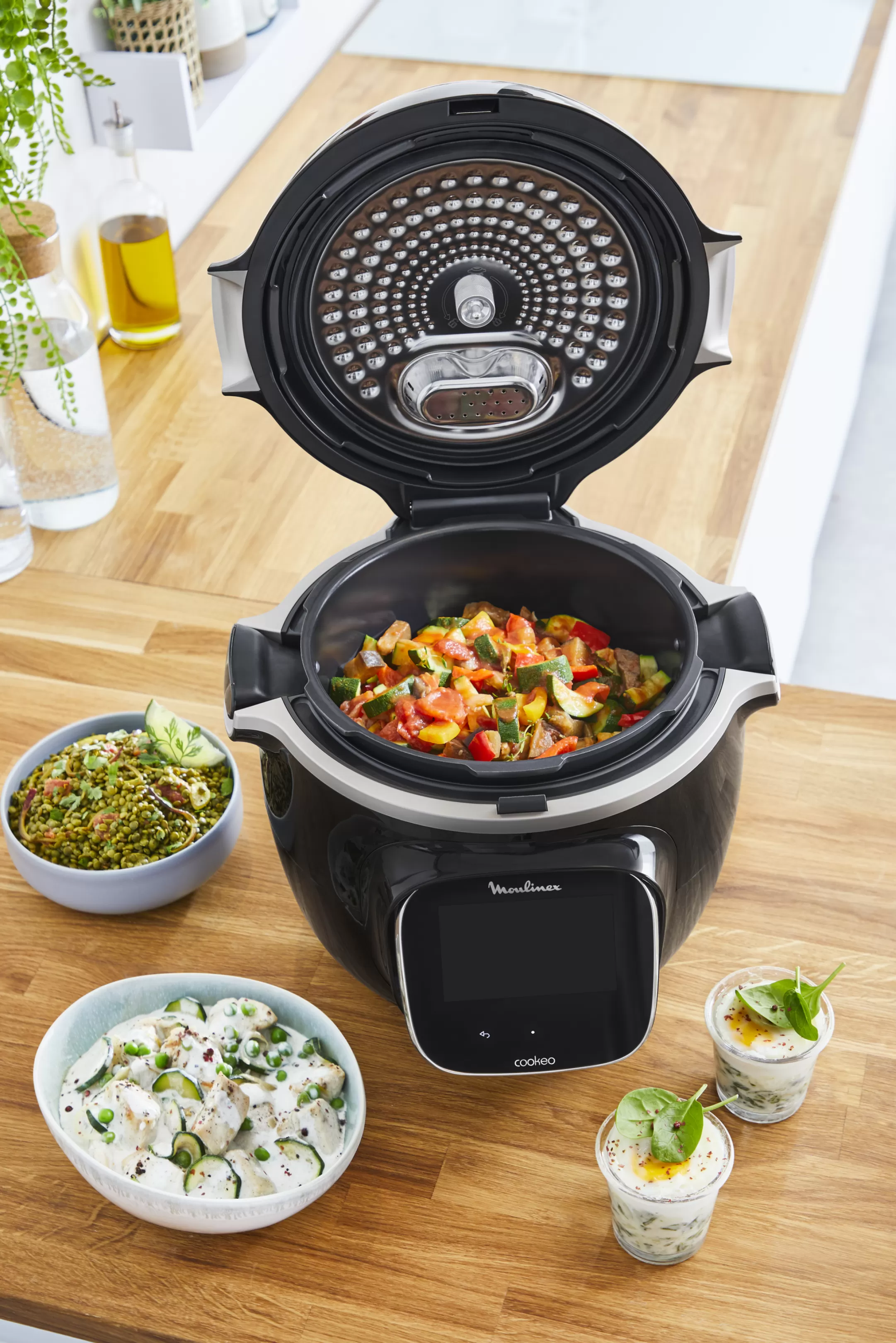 Moulinex Cookeo Touch Wifi CE902800 Intelligente Hogedruk Multicooker - 13 Programma's - Oneindig Aantal Recepten - Geconnecteerd Sale