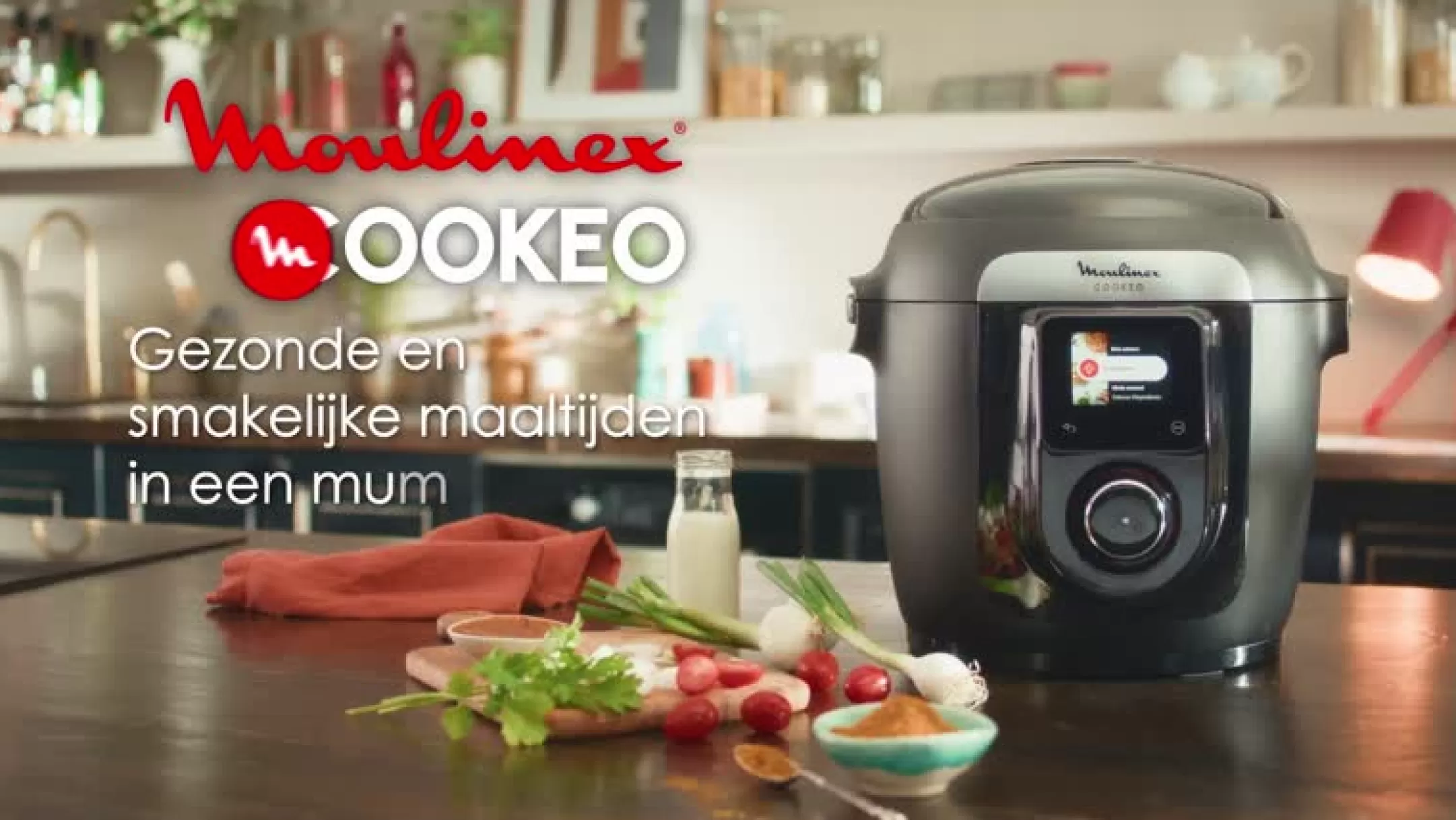 Moulinex Cookeo Wifi 9-in-1 CE952110 Intelligente Hogedruk Multicooker - 9 Programma's - Oneindig Aantal Recepten - Geconnecteerd Flash Sale
