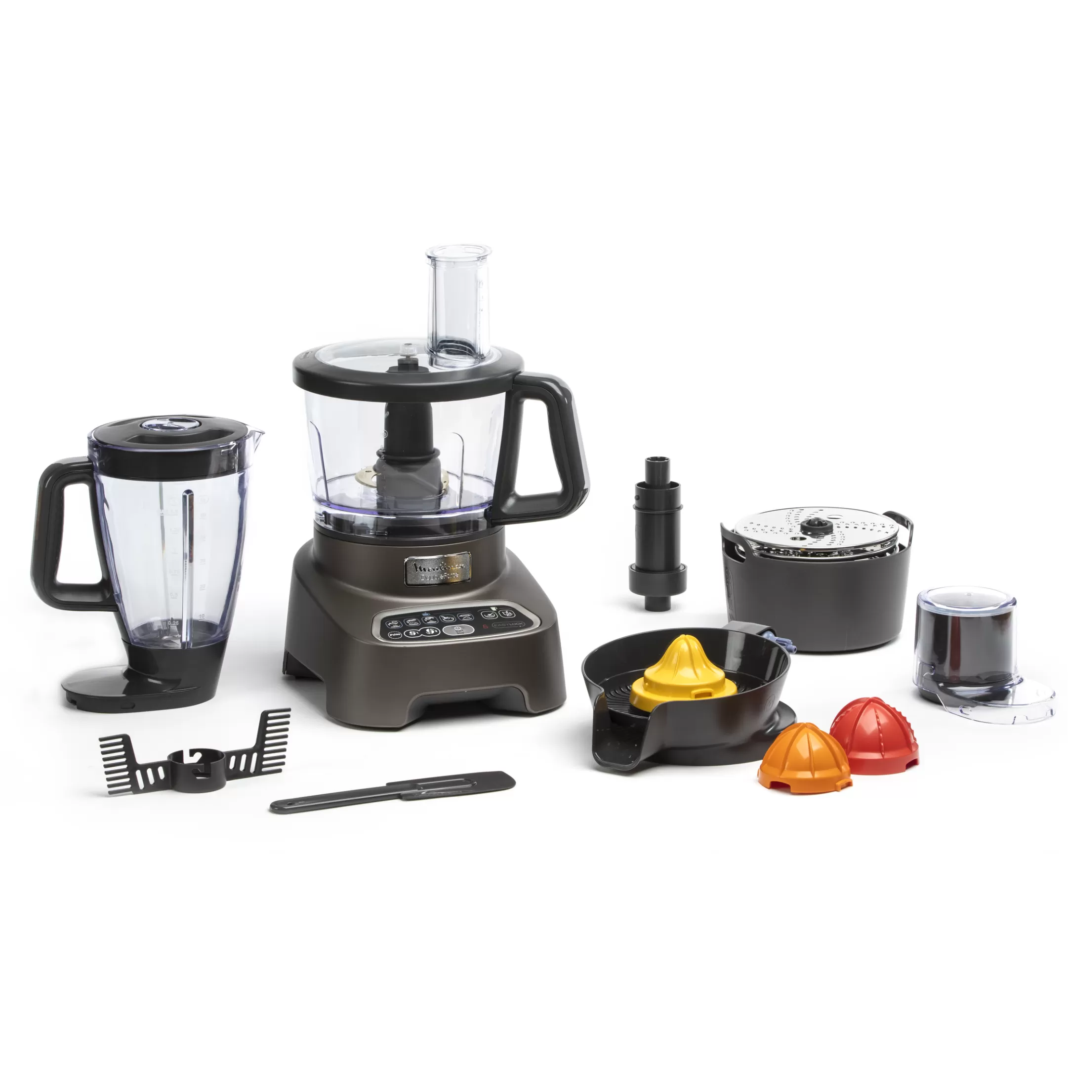 Moulinex DoubleForce FP827E10 Foodprocessor - 1.000W - 10 Accessoires - 6 Snelheden Discount