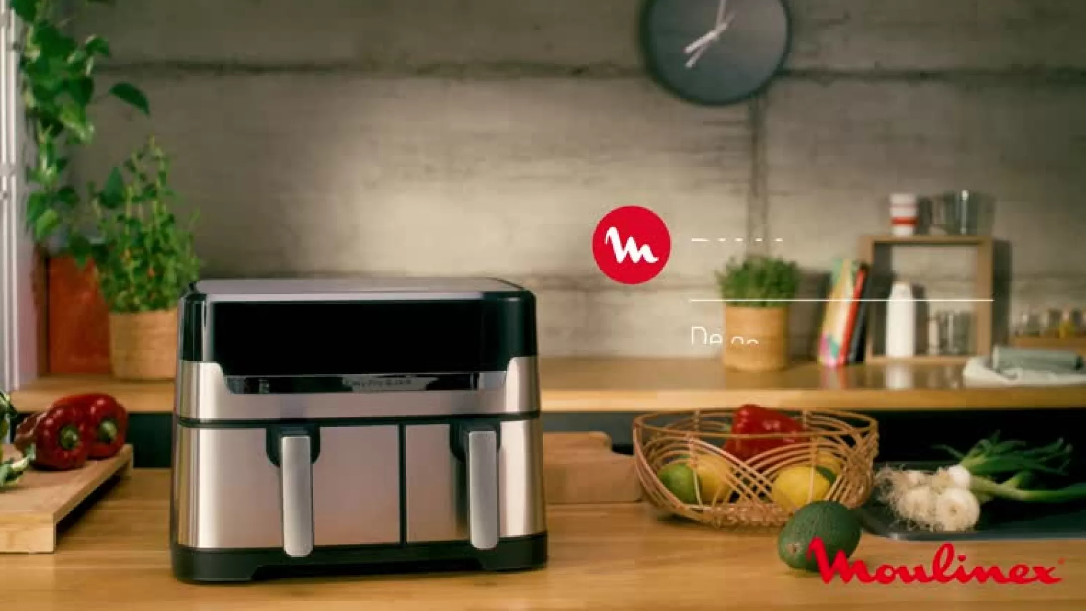 Moulinex Dual Easy Fry & Grill EZ905D20 Air Fryer - 8 Programma's - 5,2L + 3,1L Online