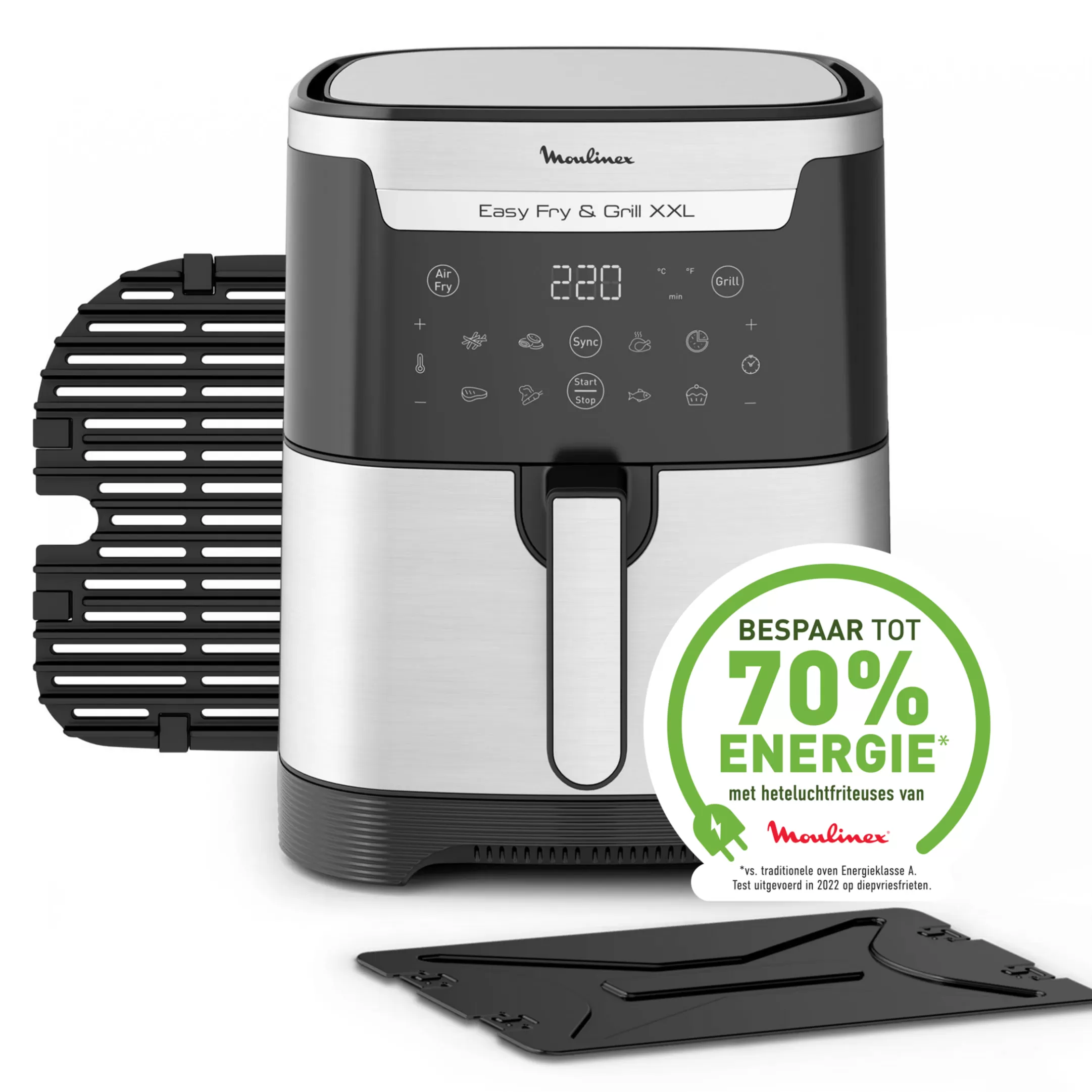 Moulinex Easy Fry & Grill XXL EZ801D10 Air Fryer - 8 Programma's - 6,5L Store