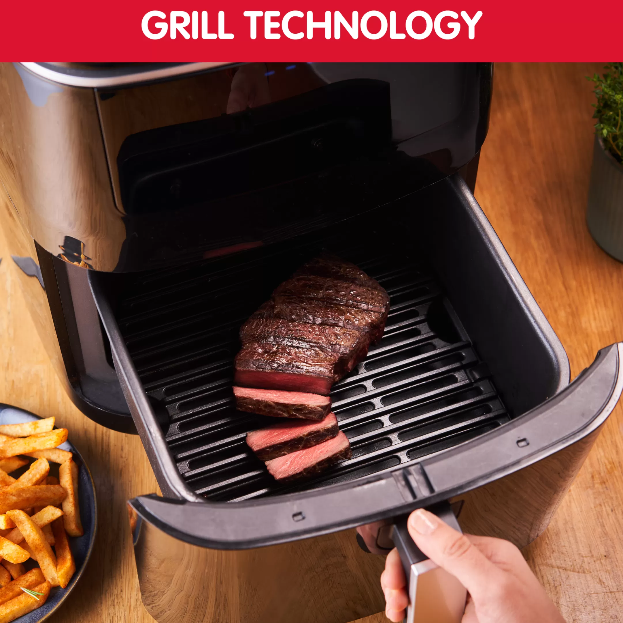 Moulinex Easy Fry, Grill & Steam 3-in-1 AL201810 Air Fryer - 7 Programma's - 6,5L Clearance