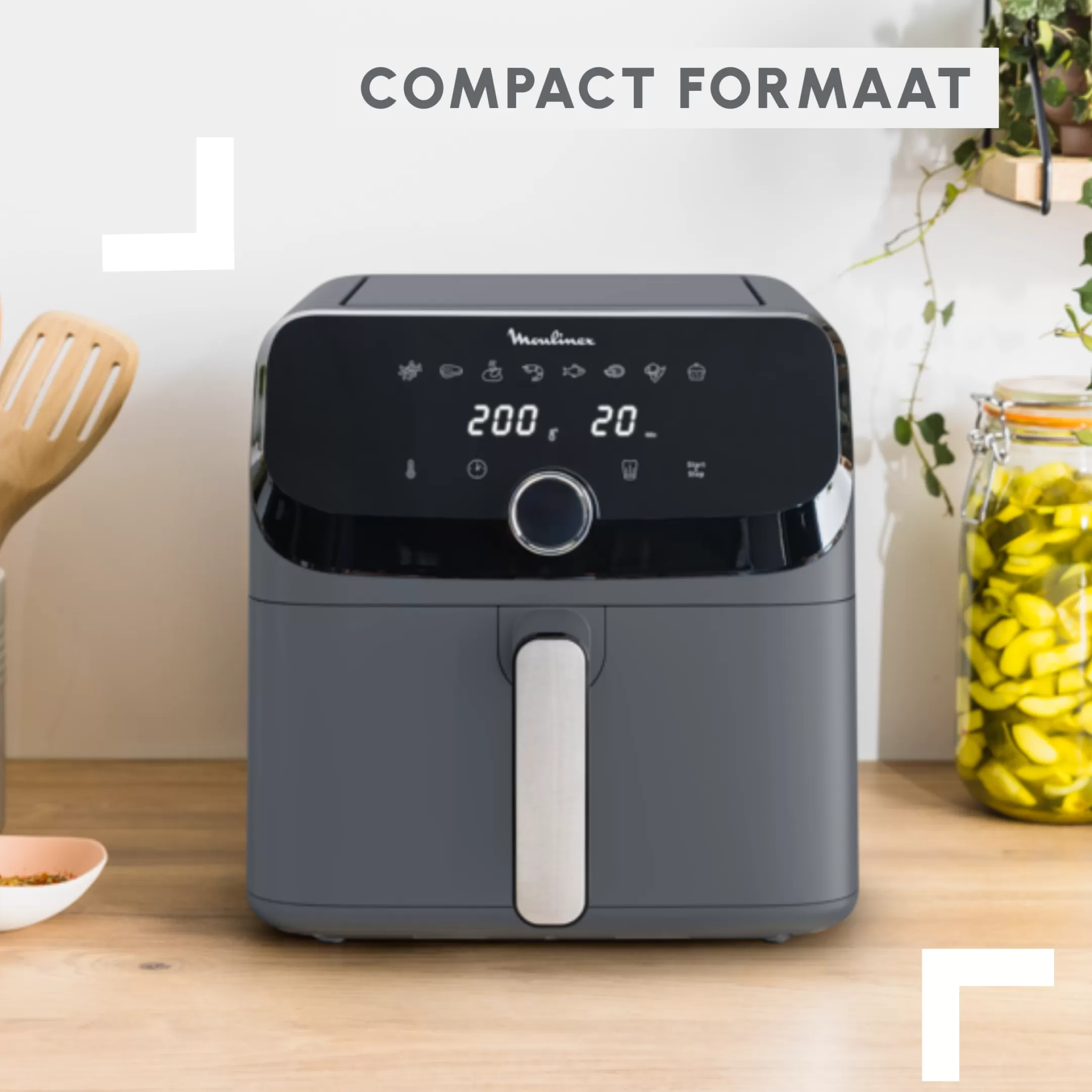 Moulinex Easy Fry Mega EZ855BF0 Air Fryer - 8 Programma's - 7.5 L Shop