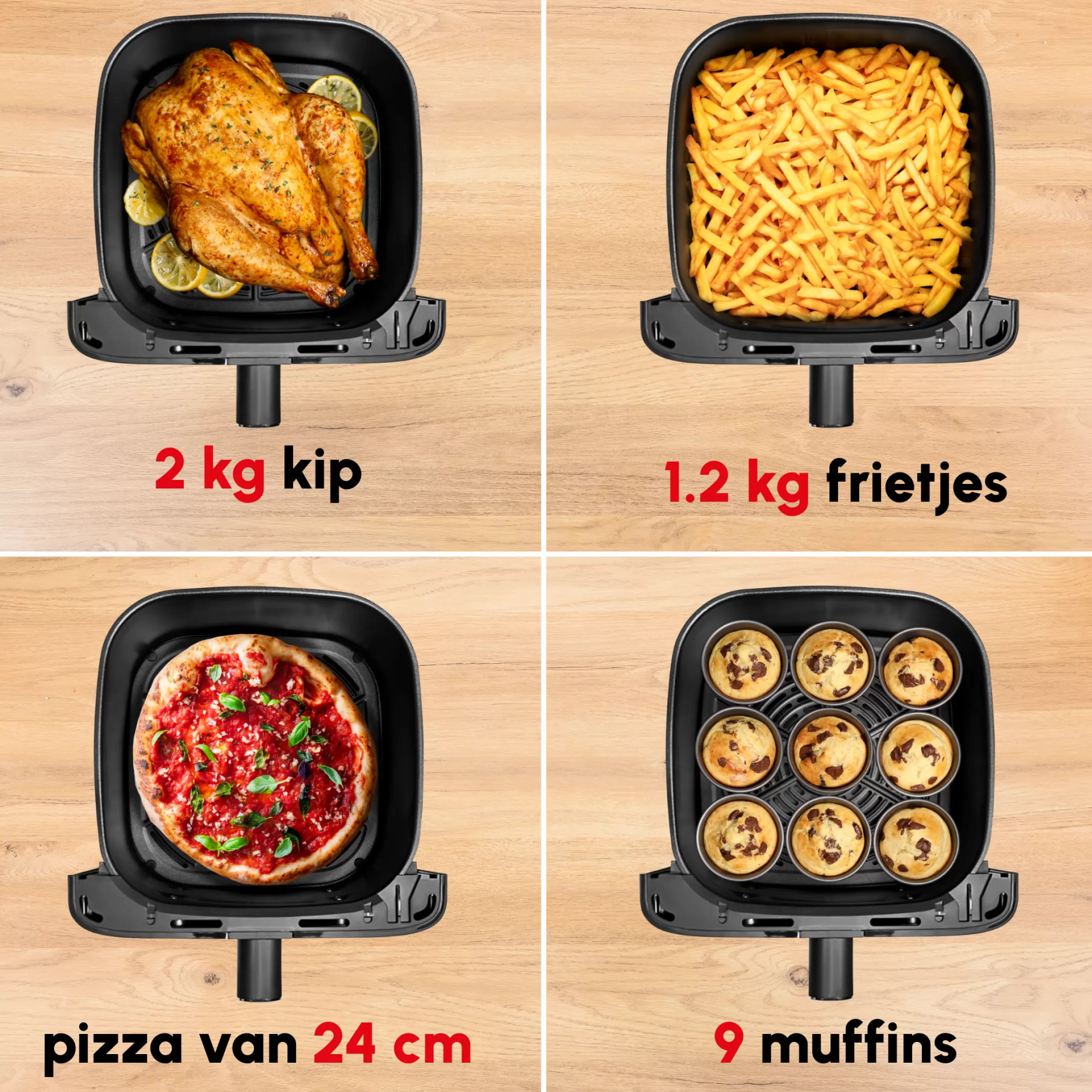 Moulinex Easy Fry Mega EZ855HF0 Air Fryer - 8 Programma's - 7.5 L Outlet