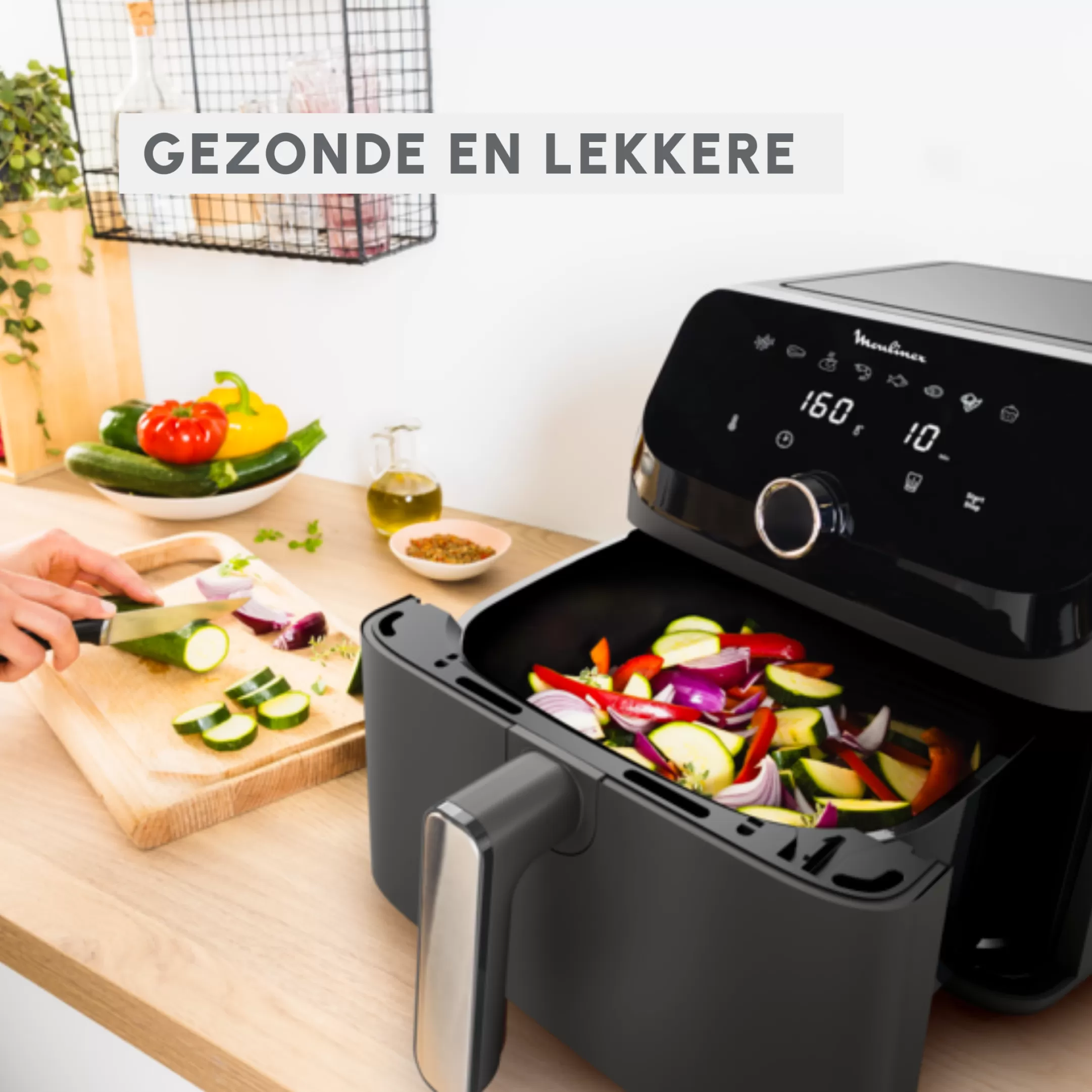 Moulinex Easy Fry Mega EZ855HF0 Air Fryer - 8 Programma's - 7.5 L Outlet