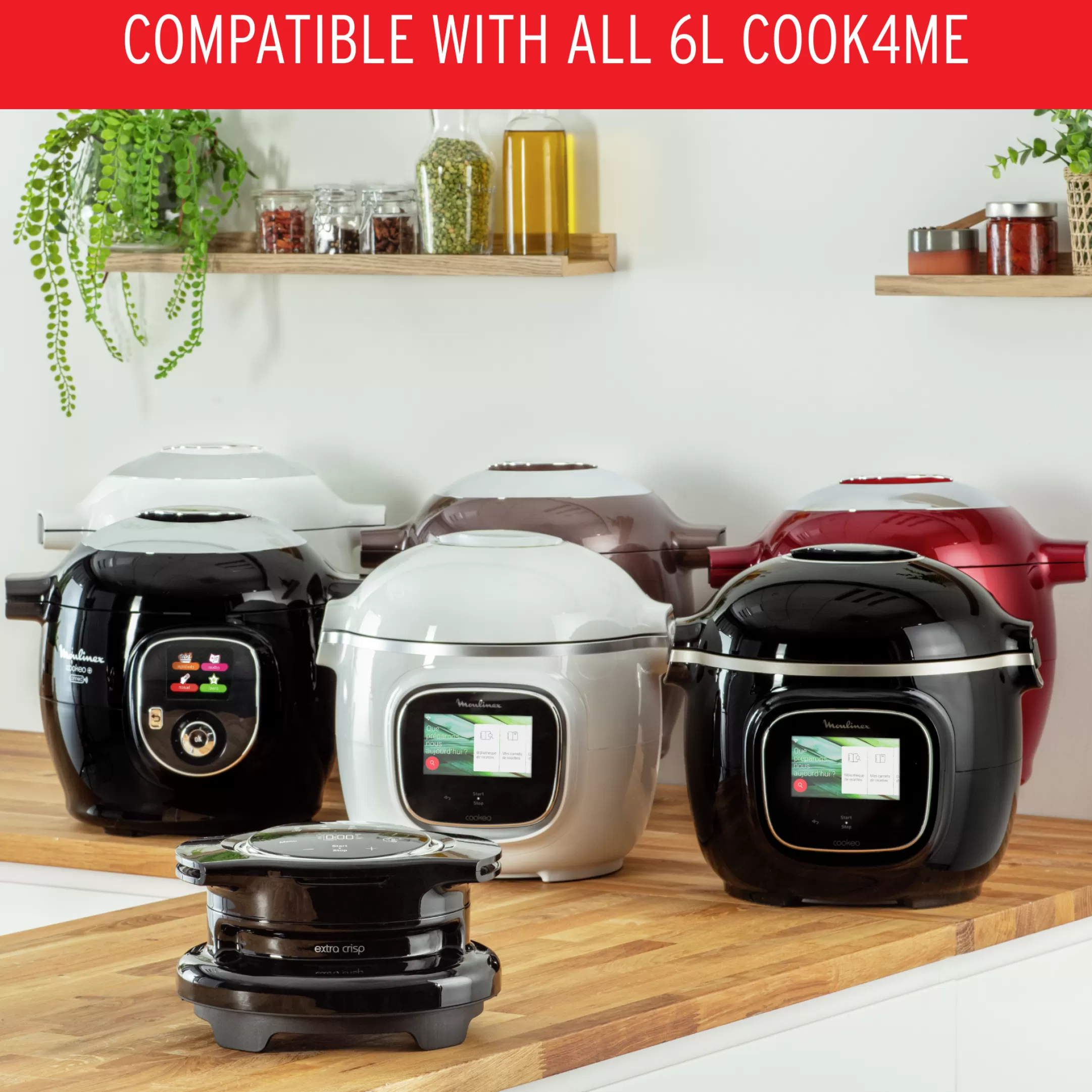 Moulinex Extra Crisp EZ150800 Air Fryer & Grill Accessoire Voor Cookeo Best