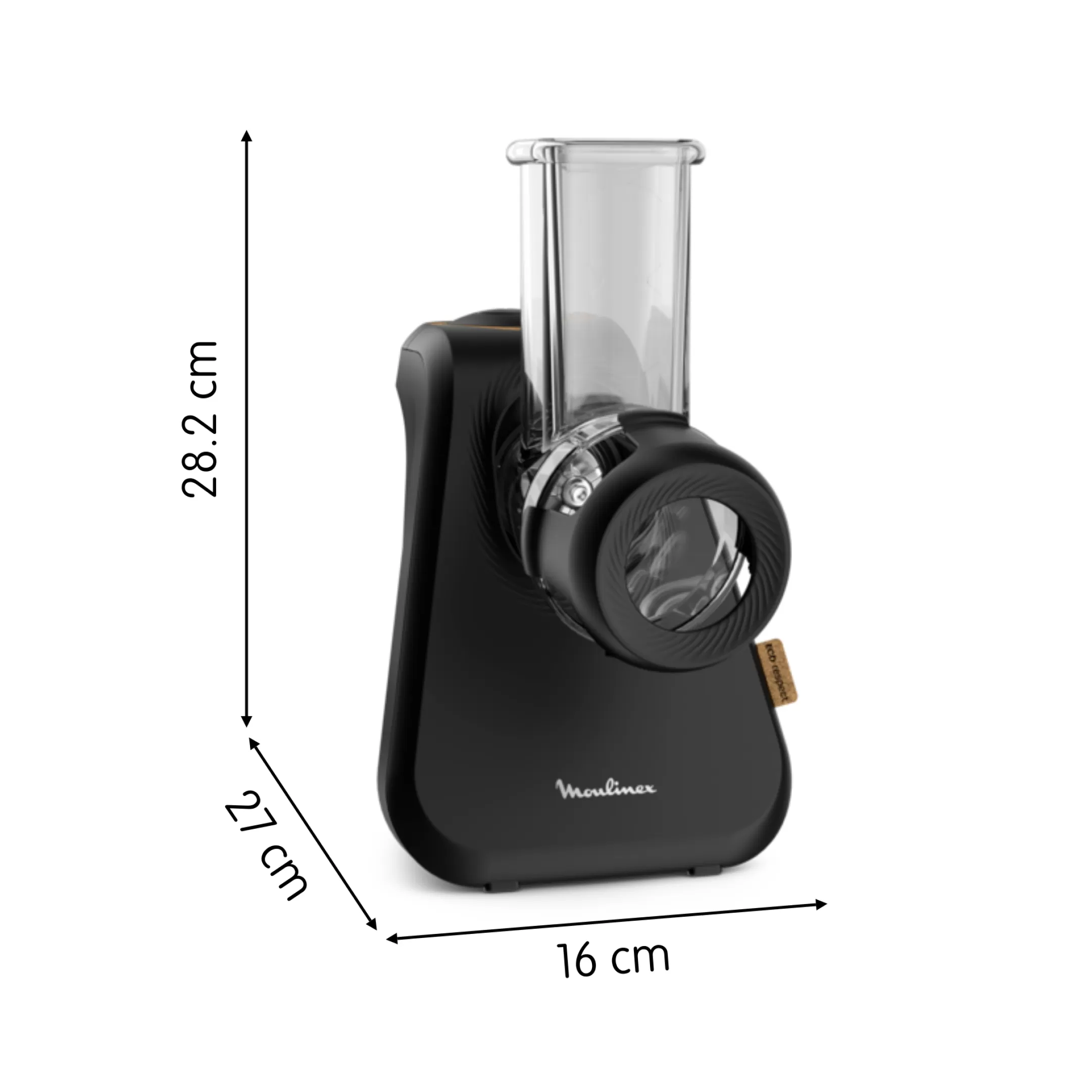 Moulinex Fresh Express Eco Respect DJ77EN10 Groentesnijder - 200W - 3 Accessoires - Eco-design Outlet