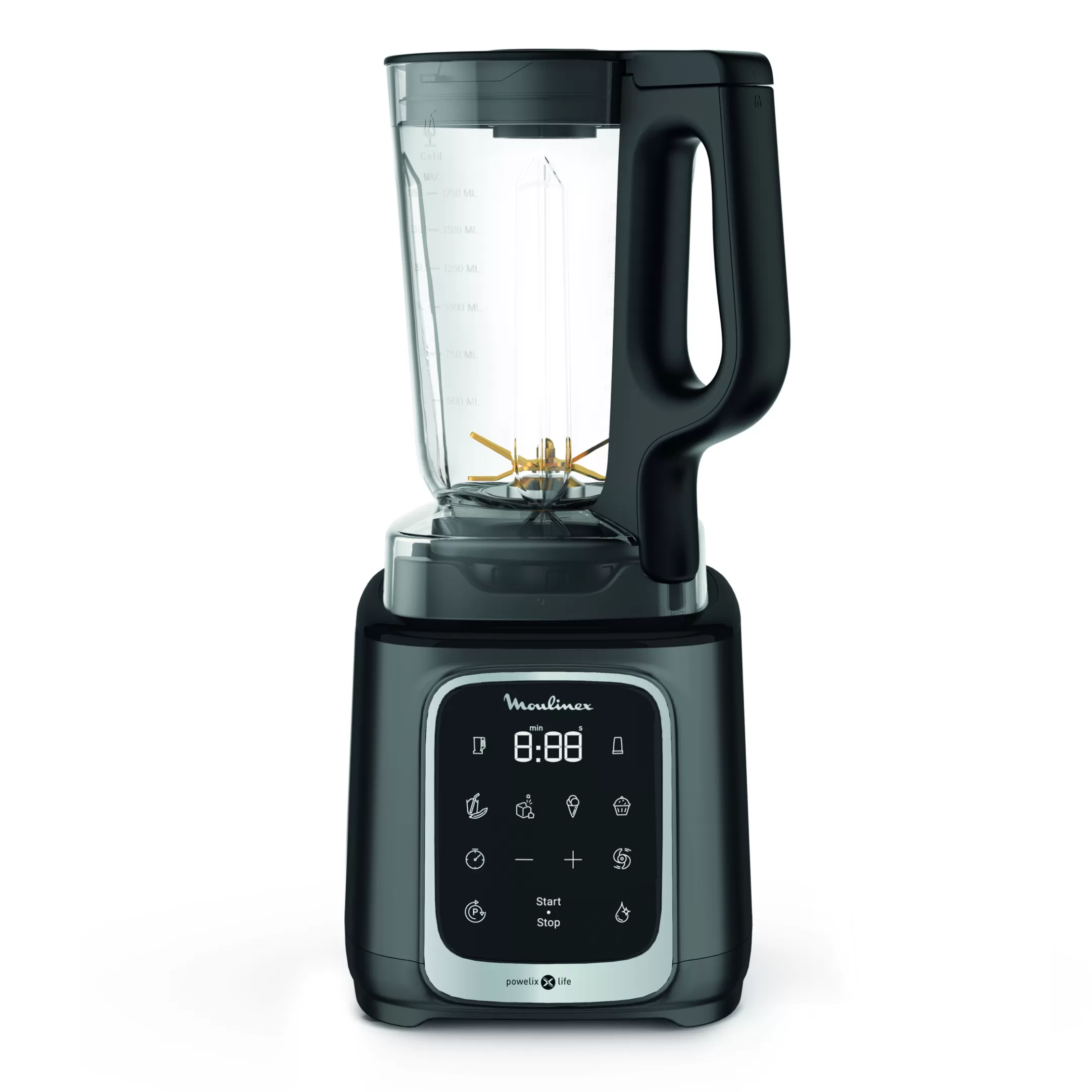 Moulinex InfinyMix+ LM91HD10 High-speed Blender - 1.600W - 6 Programma's - 2,6L Outlet