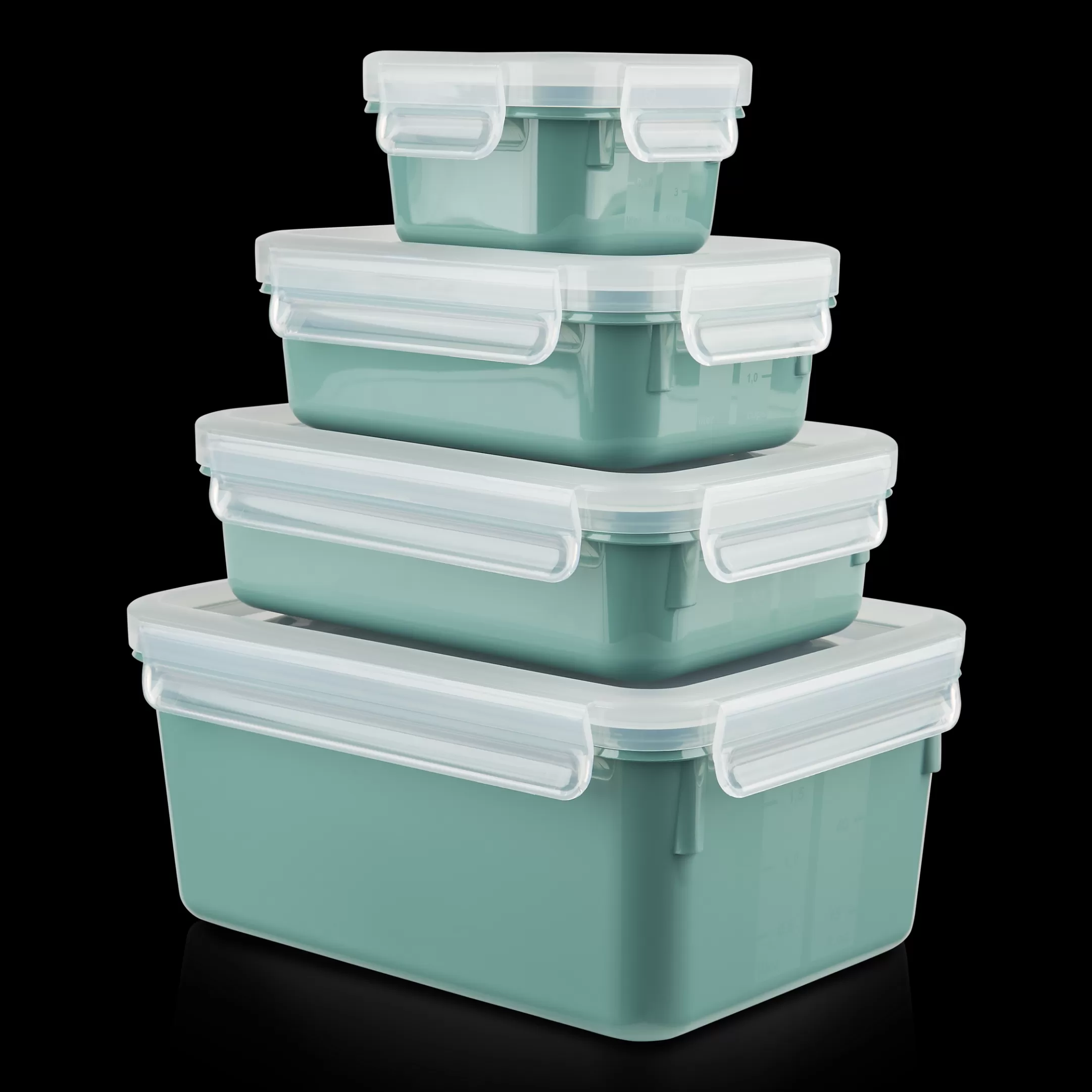 Moulinex MasterSeal Color N1031010 Set Van 4 Bewaardozen - 0,20L / 0,55L / 0,80L / 2,2L Cheap