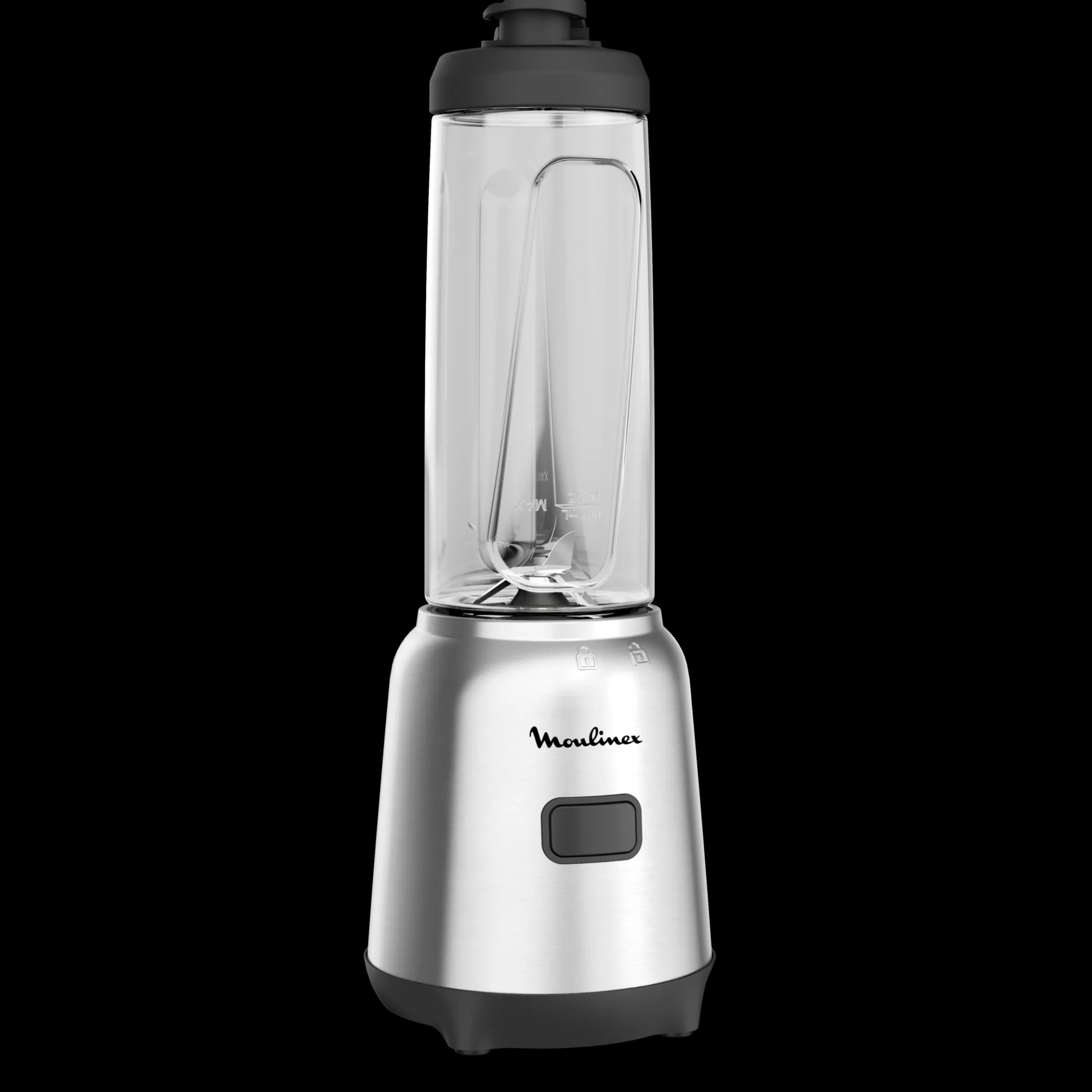 Moulinex Mix & Move LM15FD10 Blender - 300W - 1 Snelheid - 2 X 0,6L Sale