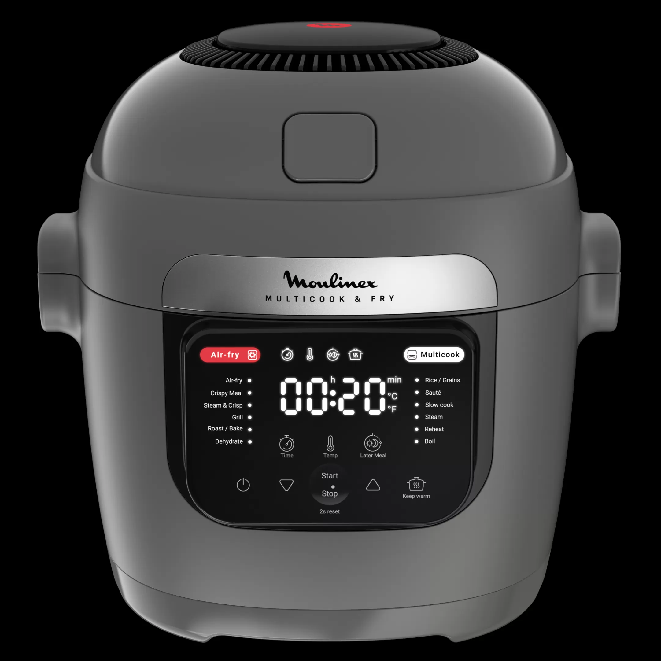 Moulinex Multicook & Fry MZ730BF0 Air Fryer En Multicooker - 12 Automatische Programma's - 4 Accessoires Best Sale