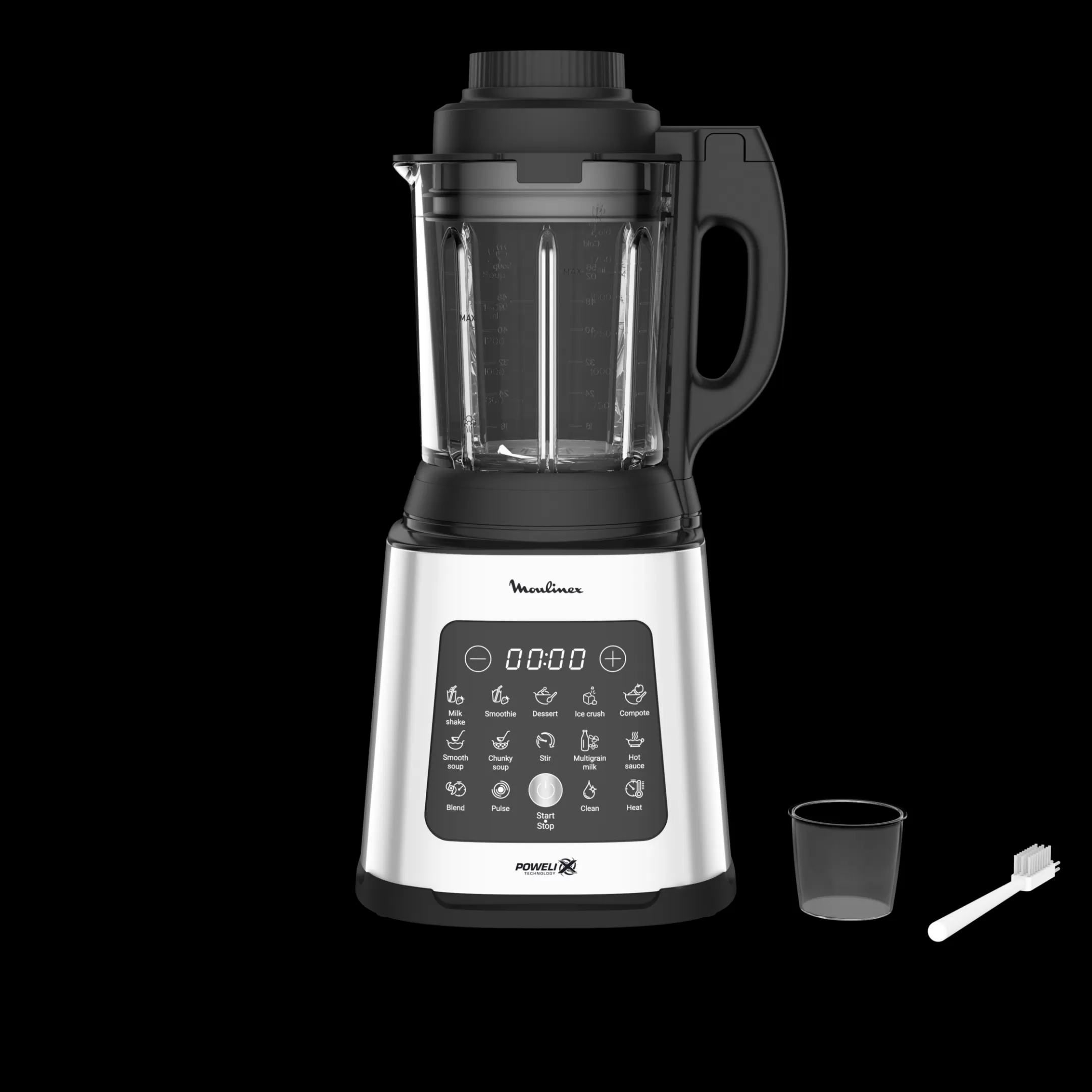 Moulinex PerfectMix Cook LM835D10 Heating High-speed Blender - 1.400W - 10 Programma's - 2,0L Store
