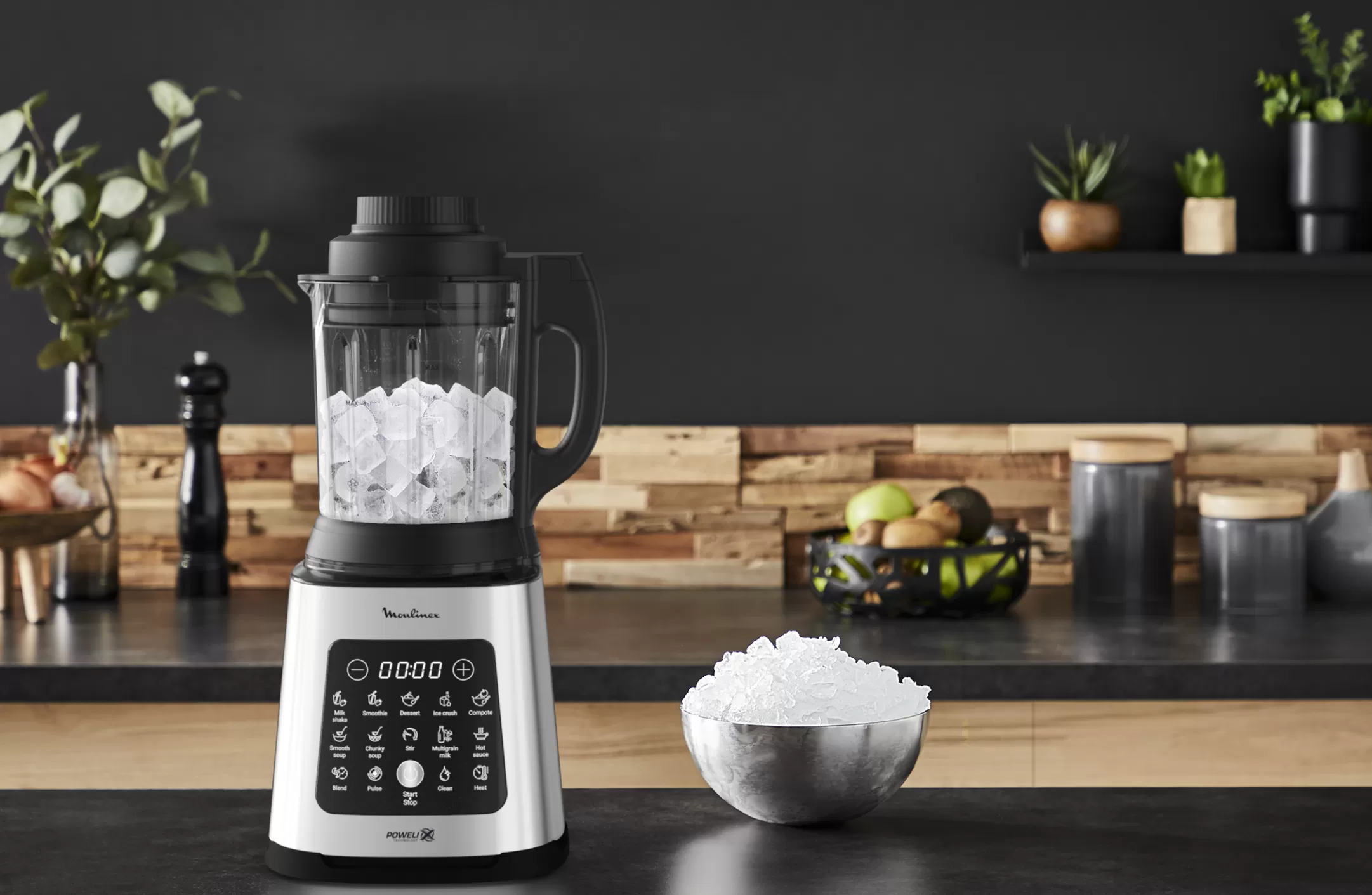 Moulinex PerfectMix Cook LM835D10 Heating High-speed Blender - 1.400W - 10 Programma's - 2,0L Store