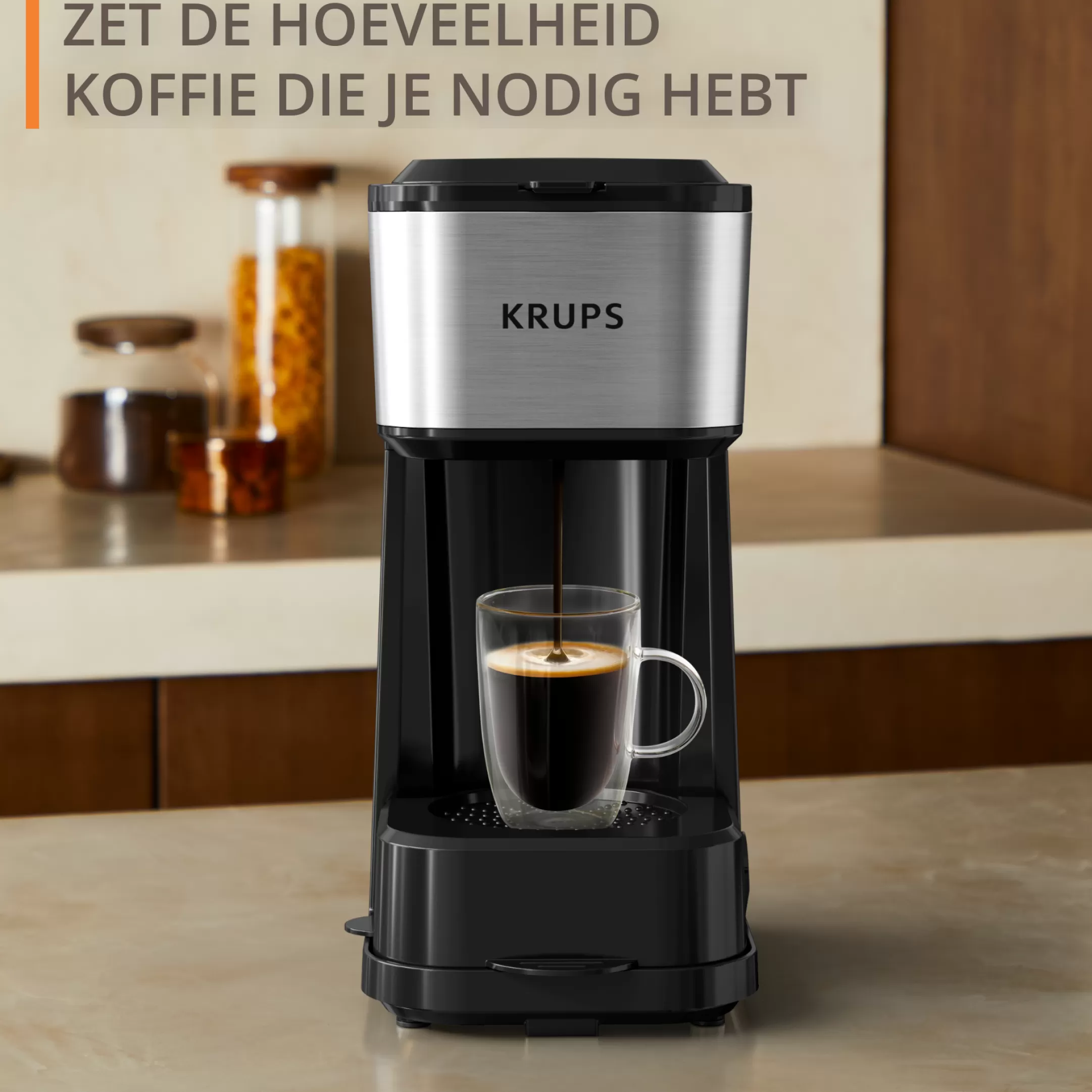 Moulinex Simply Brew KM207D10 3-in-1 Filter Koffiezetapparaat + Isotherme Drinkbeker Cheap