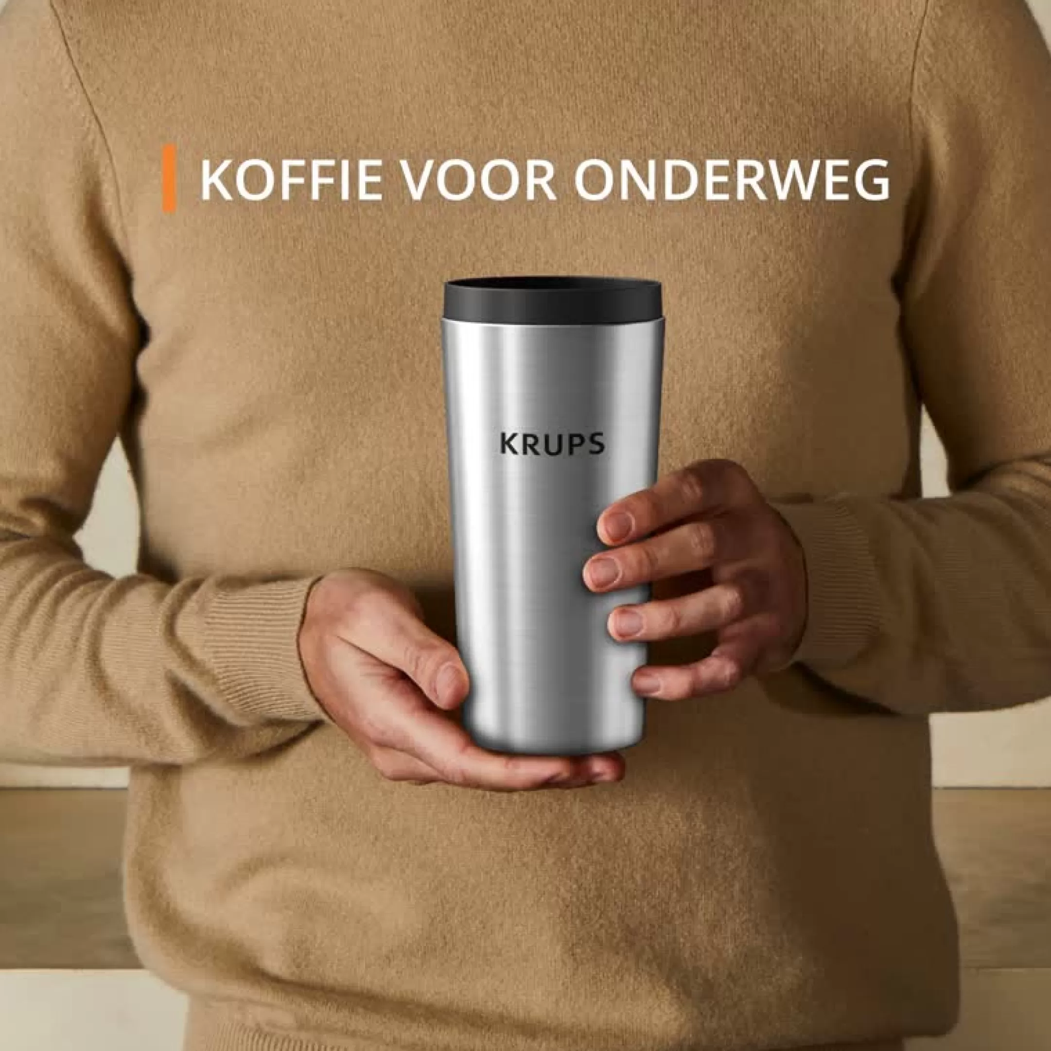 Moulinex Simply Brew KM207D10 3-in-1 Filter Koffiezetapparaat + Isotherme Drinkbeker Cheap