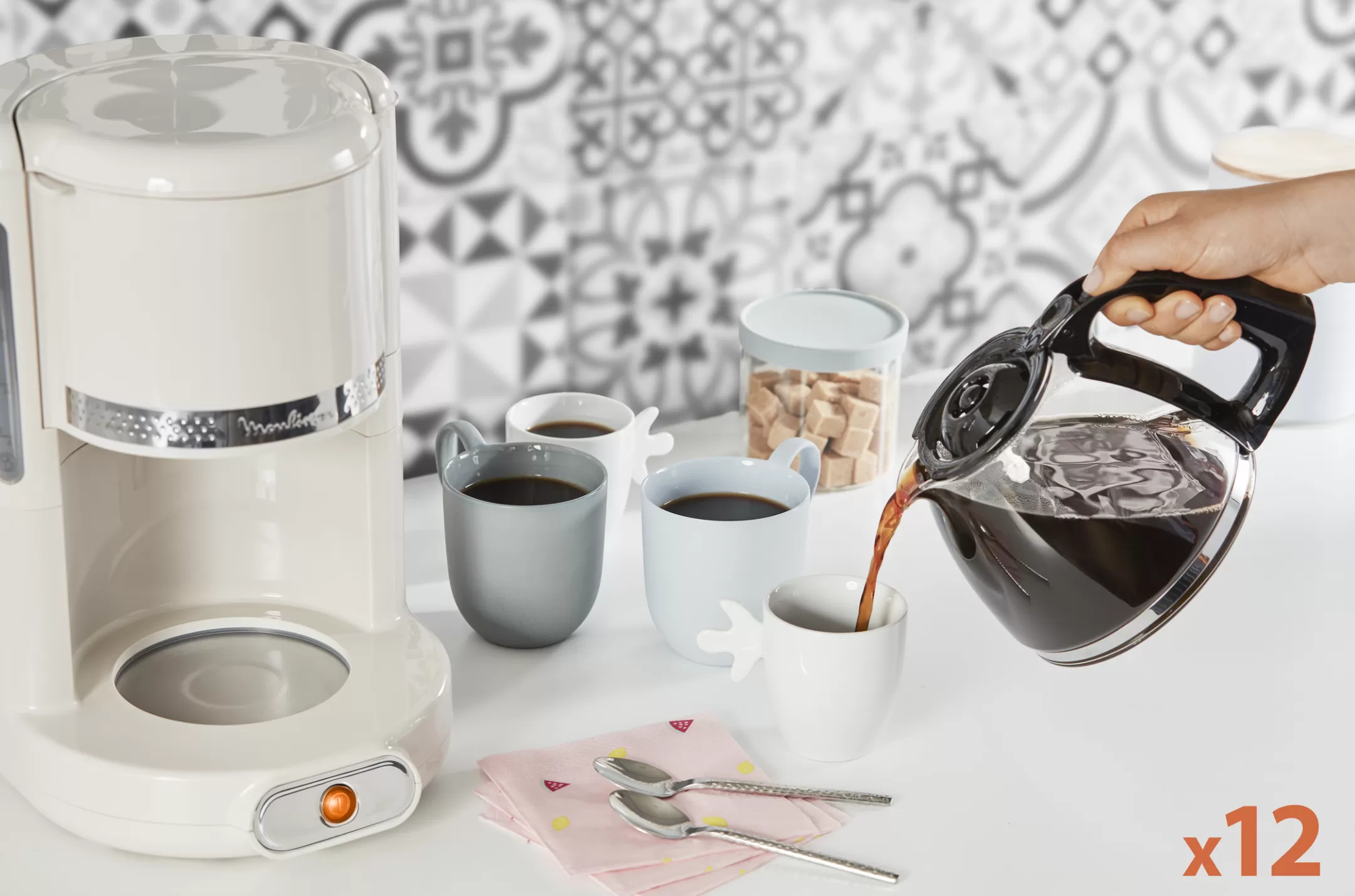 Moulinex Soleil FG381A10 Koffiezetter Met Filter - 15 Tassen Hot