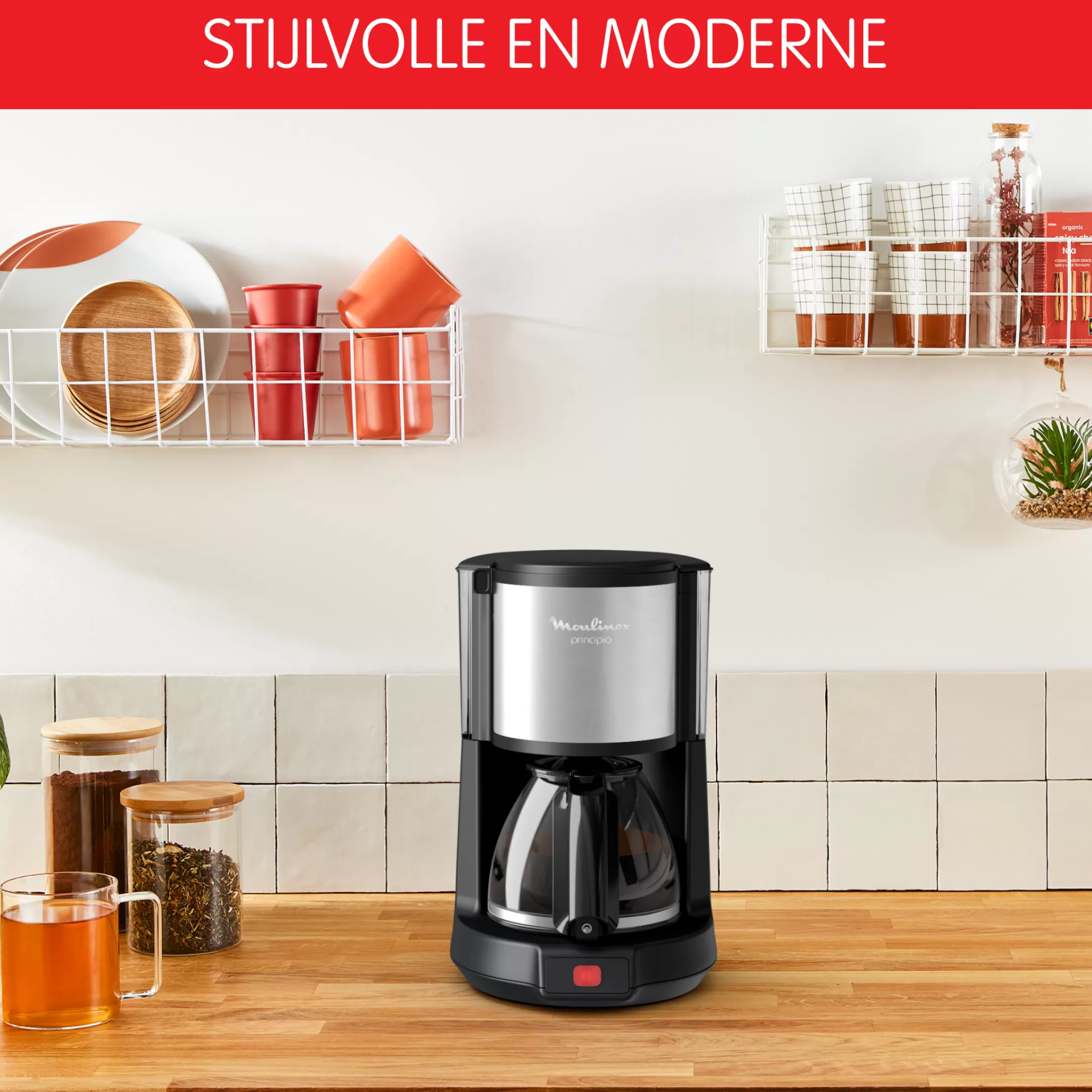 Moulinex Subito FG370811 Koffiezetter Met Filter - 15 Tassen Flash Sale