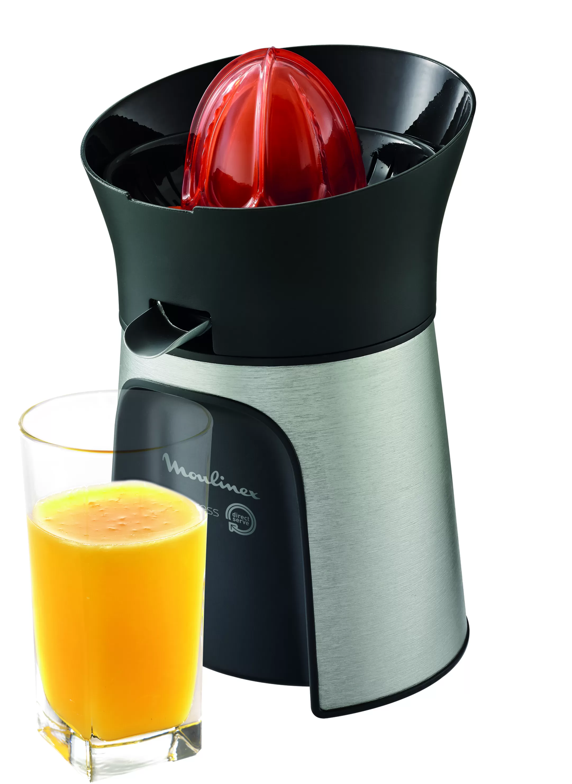 Moulinex VitaPress Direct Serve PC603D10 Fruitpers - Meteen In Je Glas - 3 Kegels Cheap